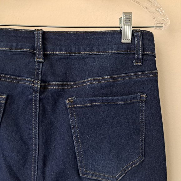 Giselle V. Denim Juniors Skinny Blue Jeans Size 11 Preowned Good Condition - Picture 8 of 11